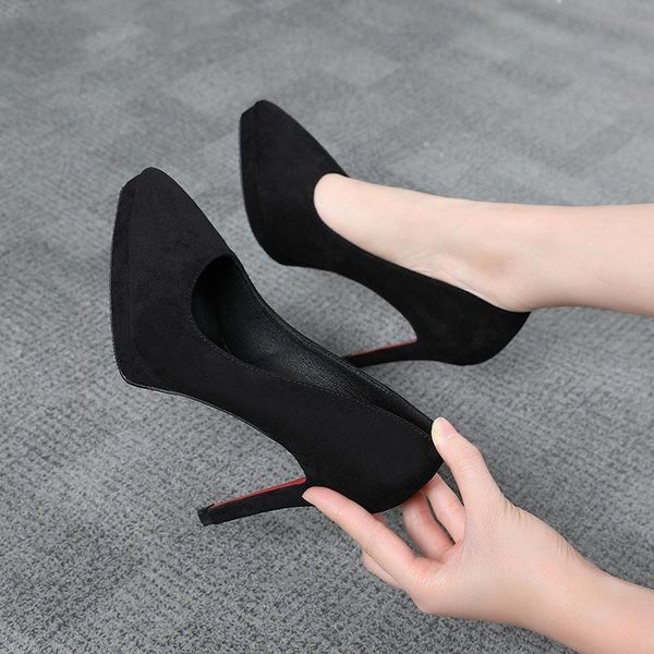 

dress shoes black high heel women platform thin point toe pumps sexy