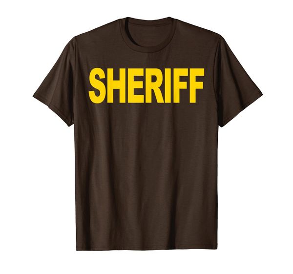 

Sheriff Shirt Front Print Law Enforcement Clothing, Mainly pictures