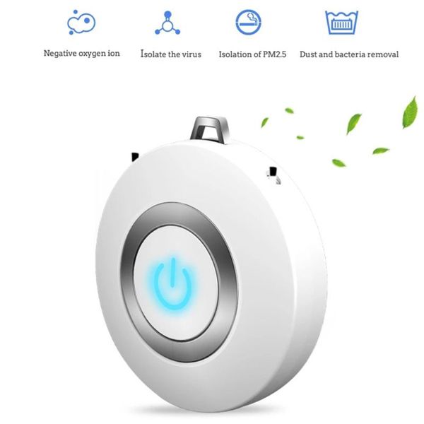 

car air freshener purifier portable anion chain small round for home