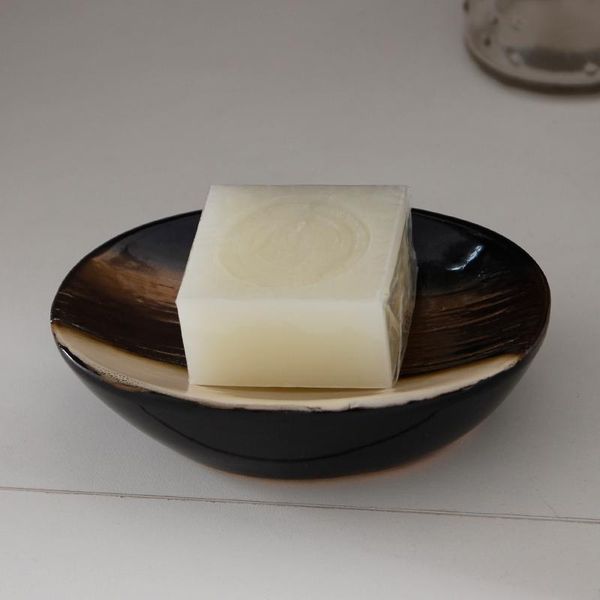 

soap dishes ceramic dish bathroom decoration household products european retro antique gold and white with black stripes manual crafts