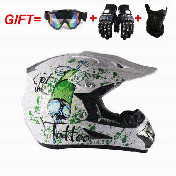 

motorcycle helmets all season men's and women's cross-country full helmets, goggles, masks gloves dirt bike helmet