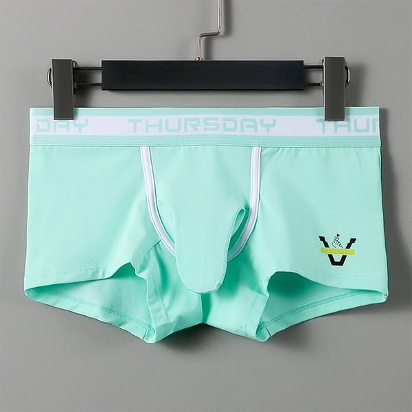 

underpants fashion man cotton boxers shorts breathable panties male gay elephant nose pouch jockstrap bulge underwear, Black;white