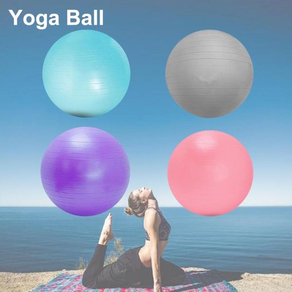 

home fitness yoga balls anti-pressure explosion-proof gym exercise fitball pilates workout massage ball 75cm 65cm 55cm