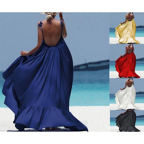 

summer pregnant casual dress maternity sleeveless party beach wear pography props dresses, White