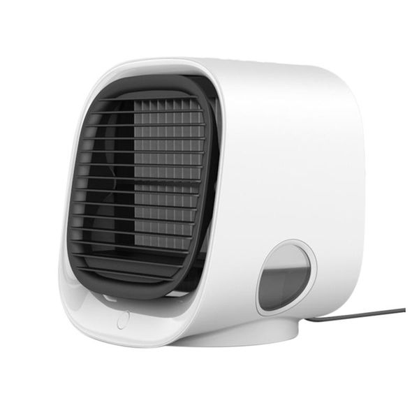 

electric fans fan air cooler mini desk easy to carry usb can add ice water cooling conditioning