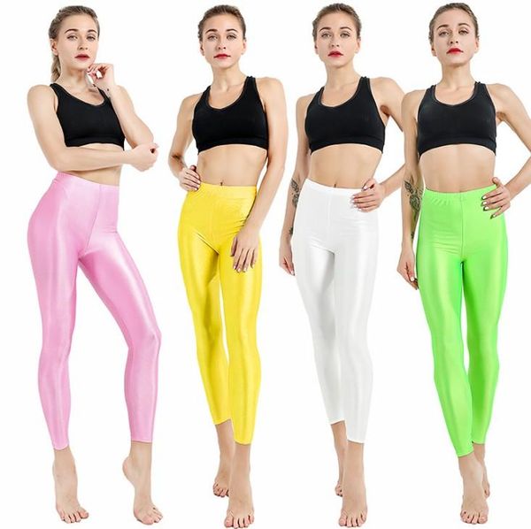 

women's pants & capris fluorescent summer thin fashion slim candy colored leggings trousers high waist 1pcs/lot, Black;white
