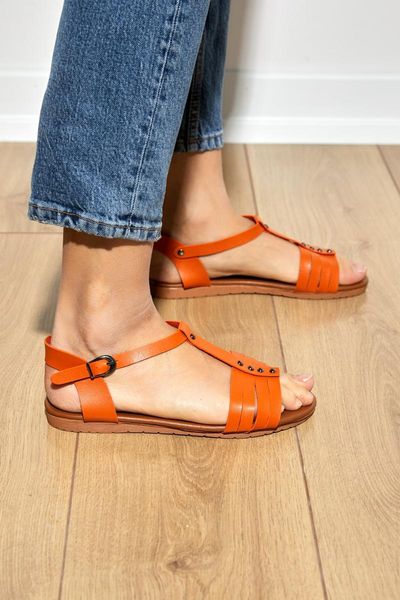 

sandals women's orange, Black