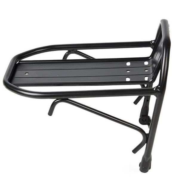 

car & truck racks aluminum alloy mtb bike bicycle luggage rack front carrier panniers bag shelf cycling accessories load 10kg