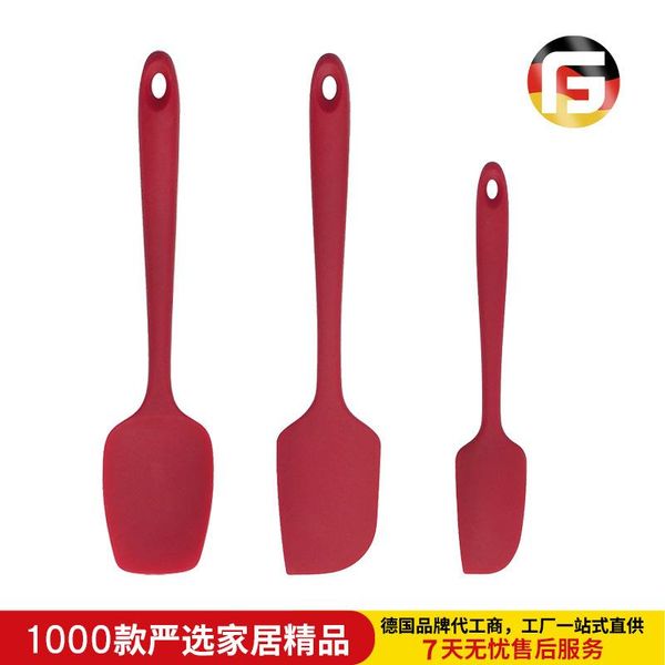 

multifunctional silicone spatula three-piece cooking utensils mini fda baking & pastry tools