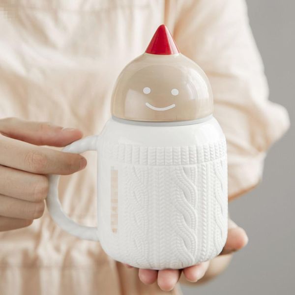 

mugs christmas cup forest theme mug gingerbread man house covered