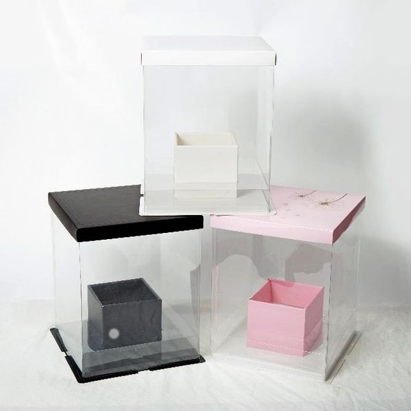 

gift wrap 2021 fashion design many colors all clear and flower package box