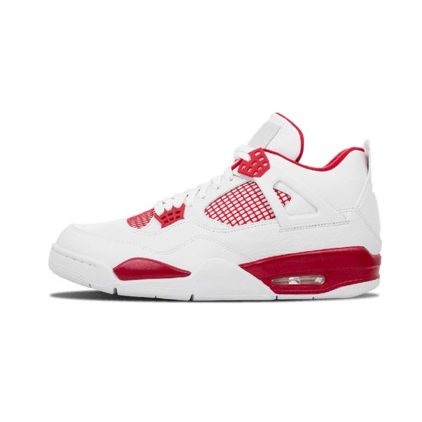 

4s bred mens basketball shoes men travis pure money royalty white cement tattoo raptors black cat fire red mens trainers sports sneakerstn3s