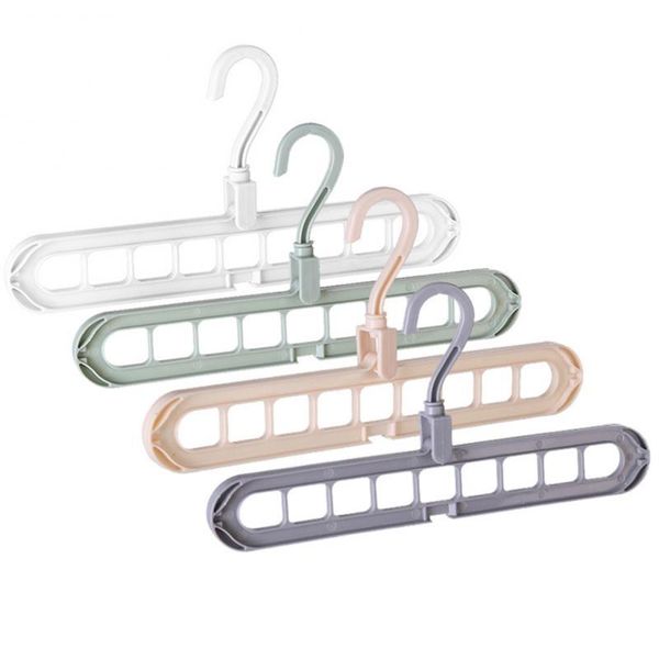 

hangers & racks 9-hole multi-function porous foldable clothes hanger storage home clothing appliance wholesaler