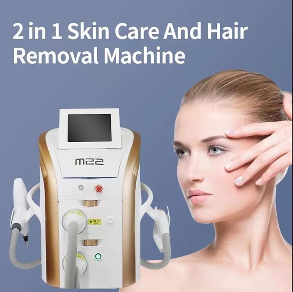 Мощный DPL IPL Постоянная машина для удаления волос M22 Акне сосудистой обработки пигментная терапия кожа омолажение отбелизмом