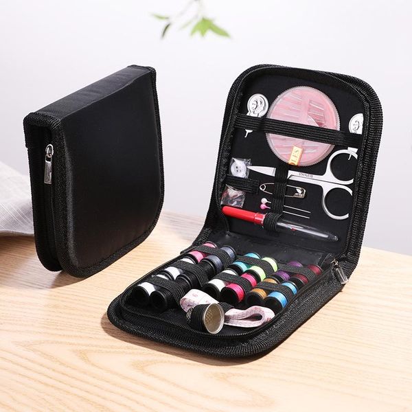 

other arts and crafts set of 27 sewing kit including needle thread measure scissor threader tool accessories zipper bag for home est