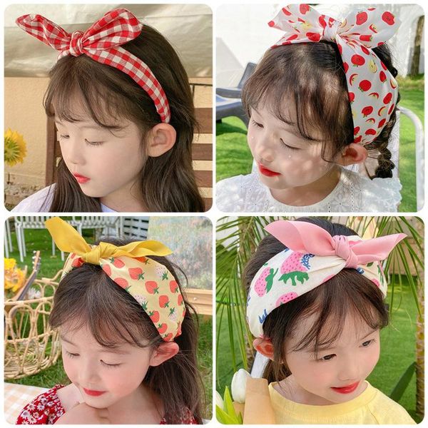 

hair accessories korea style lovely bow children girls net yarn hairband headband cute kids sweet party daily headwear fashion, Slivery;white