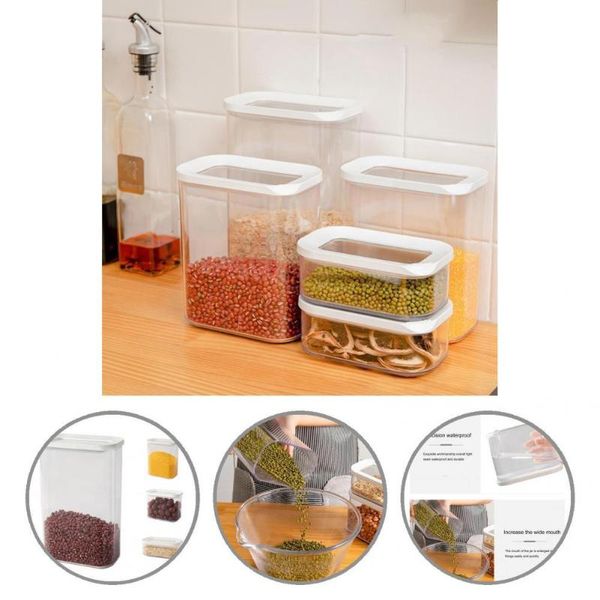 

storage bottles & jars dustproof reusable good sealing food case for gifts