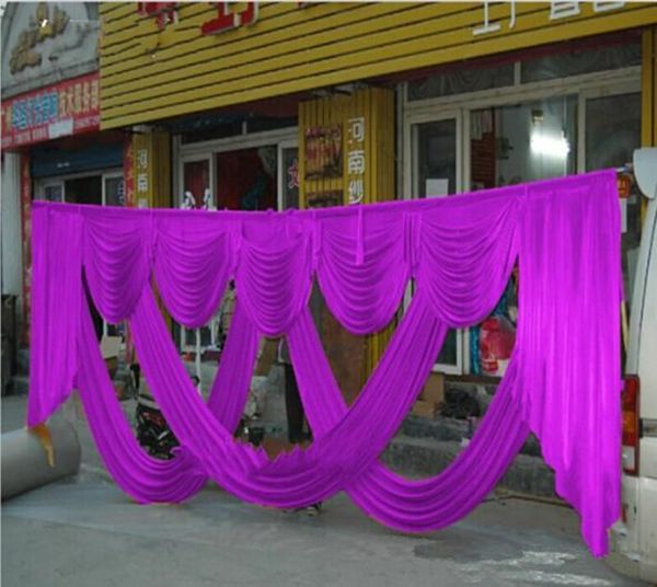 

party decoration arrival fashion 3 x 6 m wedding backdrop centerpiece swags curtain celebration stage drapes supply