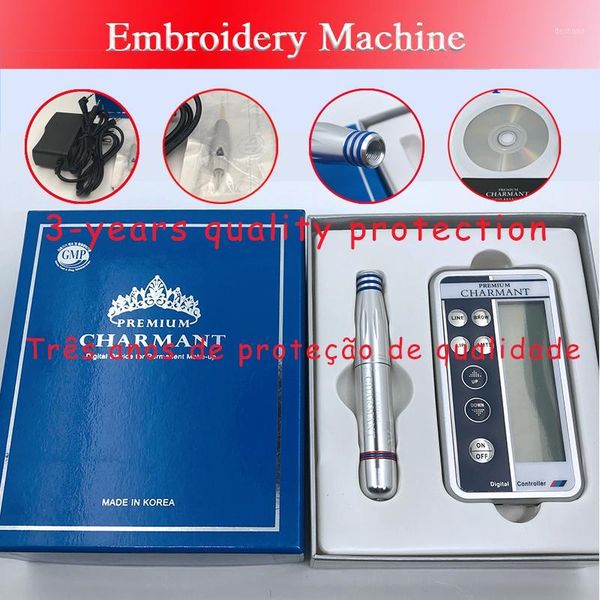 

charmant permanent makeup machine kit for eyebrow tattoo lip eyeliner microblading pen set dermografo make up microblade machine1