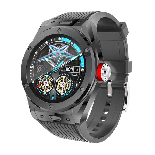 

smart watch for men android with blood pressure monitor waterproof electrocardiogram phone call heart rate fitness tracker multi language