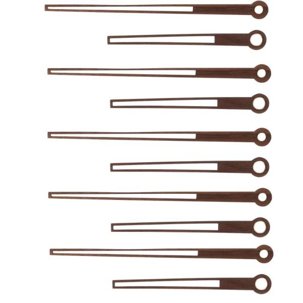 

wall clocks 5 sets of wood clock hands wooden pointers replacement movement