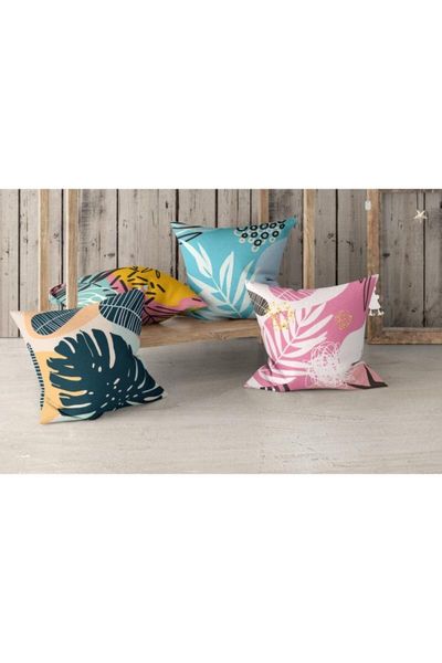 

pillow modern art geometric colorful sofa home decorative pillows