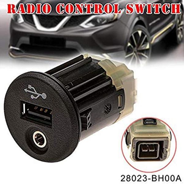 

towel car usb aux port adapter for juke qashqai xtrail micra note nv200 28023bh00a