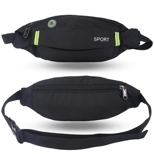 

outdoor bags sport running cycling gym waist belt bag nylon pack for men women