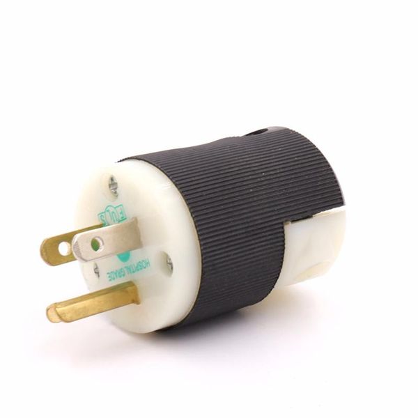 

smart power plugs 5 pieces us male brass ac plug grade hifi