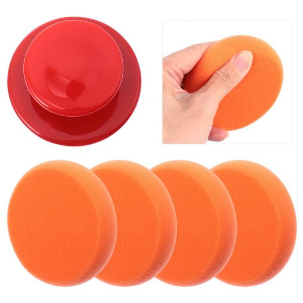 

car sponge 1 set practical polishing pads buffing tool care kit