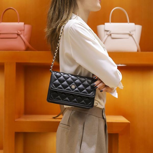 

evening bags women's bag 2021 trendy summer fashion texture one-shoulder messenger pu material purses and handbags luxury designer
