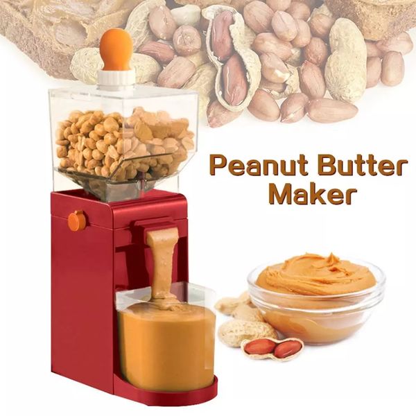 

household peanut butter machine nut grain crusher juicer small cooking machine