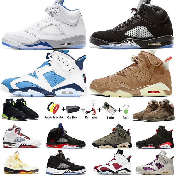

unc 6s og black metallic 5s mens basketball shoes 6 cactus jack x british khaki tinker hare oreo brown men island green trainer outdoor spor