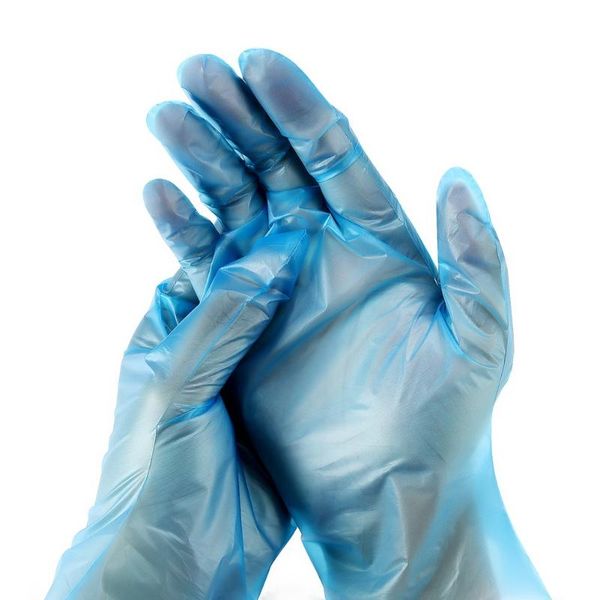

100/50pcs disposable plastic clear gloves eco-friendly for kitchen cooking technical restaurant cleaning