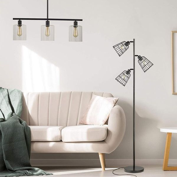 

led metal simple floor lamp creative home living room study lamps