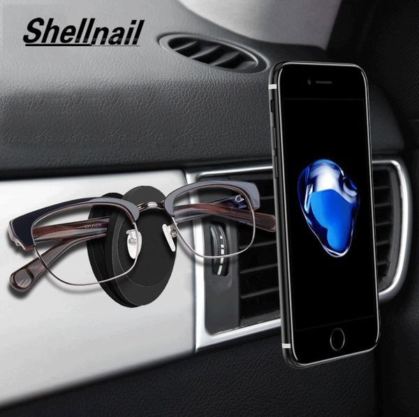 

cell phone mounts & holders shellnail car magnet mobile for multifunction glasses holder magnetic universal air outlet mount gps stan