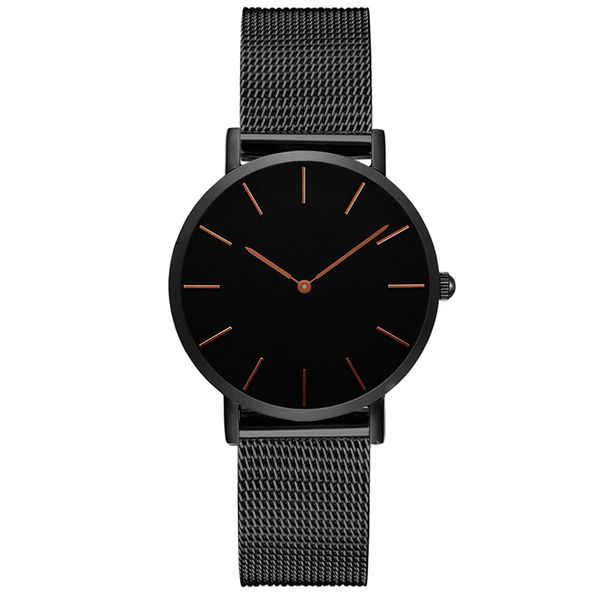 Senhoras Assista Relógios de Quartzo 36mm Moda Clássico Negócios Mulheres Atmosfera Relógios de Pulso de Aço Inoxidável Caso Boutique Wristband Montre de Luxe presentes