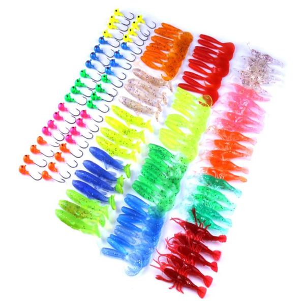 

fishing hooks 131pcs boxed lure and fishhook set practical accessories supplies for outdoor outside