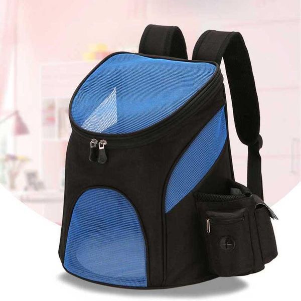 

pet bag outing portable cat mesh dog breathable backpack double shoulder front travel car seat covers