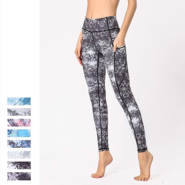 

yoga outfits kezrea sportswear slim gym tights print pants women sports leggings push up high waist breathable fitness running leggins, White;red