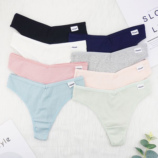 

3pcs/lots panties for women low cut thong cotton panty sport string underwear s-xl thread fashion new ladies shorts, Black;pink