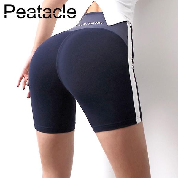 

yoga outfit peatacle workout shorts women summer athletic high waisted tight fitness running clothing biker