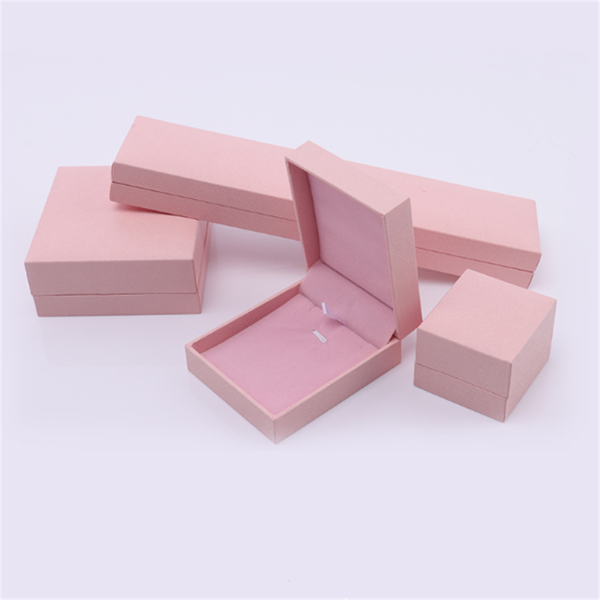 

gift wrap high-grade pink jewelry box right angle filling paper ring wedding anniversary baby shower packaging