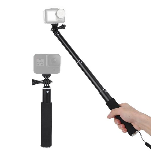 

action camera selfie stretchable extension pole for /dji osmo//sjcam