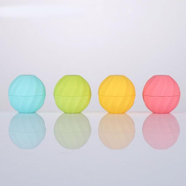 

7g empty purple,blue,yellow,green,silver round lip stick packing containers makeup accessories box lipstick cases storage bottles & jar jars