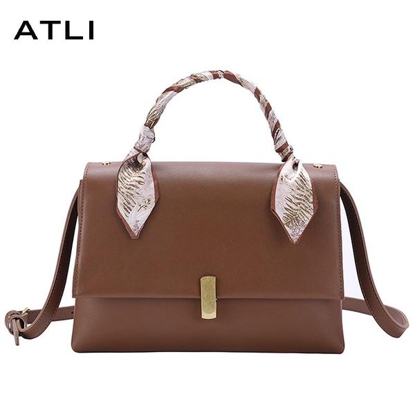 

evening bags luxury retro shoulder for women 2021 designer handbag solid color pu leather ladies tote sac a main