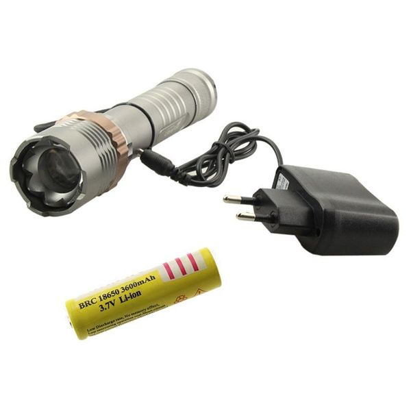 

super bright 5000 lumens cree xm-l t6 led tactical 18650 rechargeable battery charger torch light flash lamp bike flashlights tor torches