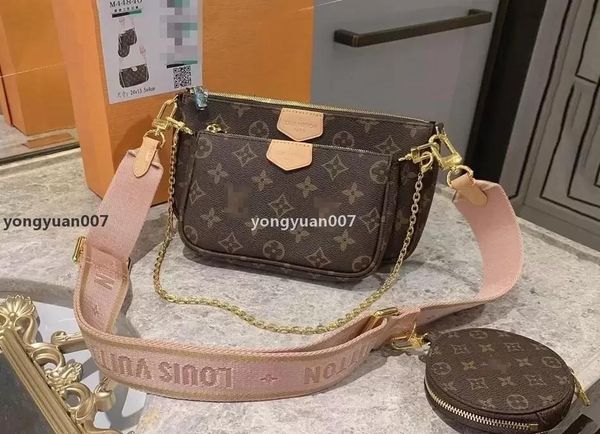 

988 gglvlouisvittonyslvutton bags handbags multi pochette designer shoulder bag luxury lady messengerbag lea