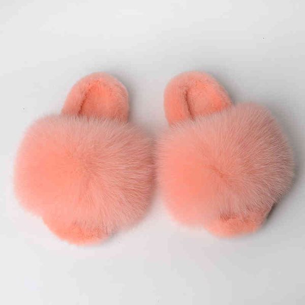 

sandals leather fox rabbit winter shoes, ful pykq, Black