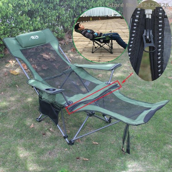 

camp furniture outdoor folding chair office lunch break recliner fishing portable beach household armchair camping leisure